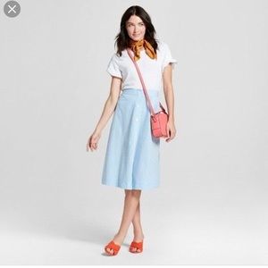 MOVING SALE‼️ A new day stripe Aline skirt